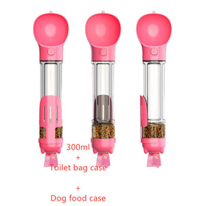 Pet Water Bottle Feeder Bowl Garbage Bag