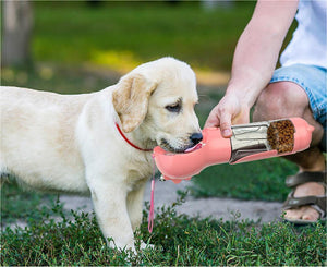 Pet Water Bottle Feeder Bowl Garbage Bag