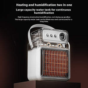 1200W 2 In 1 Efficient Room Heater Humidifying Table Heater