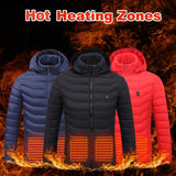 New Heated Jacket Coat USB Electric Jacket