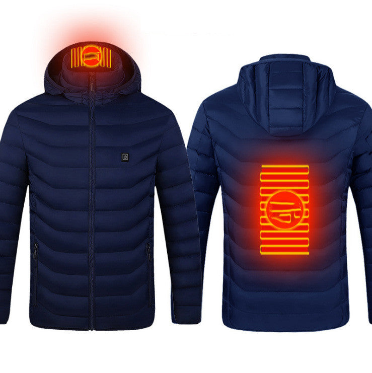 New Heated Jacket Coat USB Electric Jacket