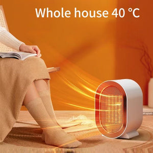 Desktop Electric Heater Mini Portable Fan Heater 220V