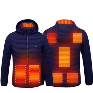 New Heated Jacket Coat USB Electric Jacket