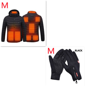 New Heated Jacket Coat USB Electric Jacket