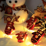 Christmas LED Light String Santa Claus Elk Snowman