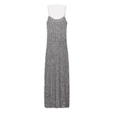 Women's Slimming Silver Paillette Dress