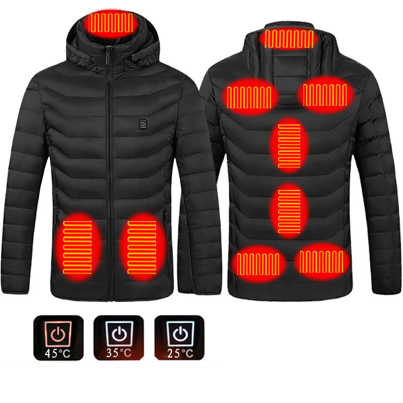 New Heated Jacket Coat USB Electric Jacket