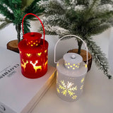 Christmas Candle Lights LED Small Lanterns Wind Lights